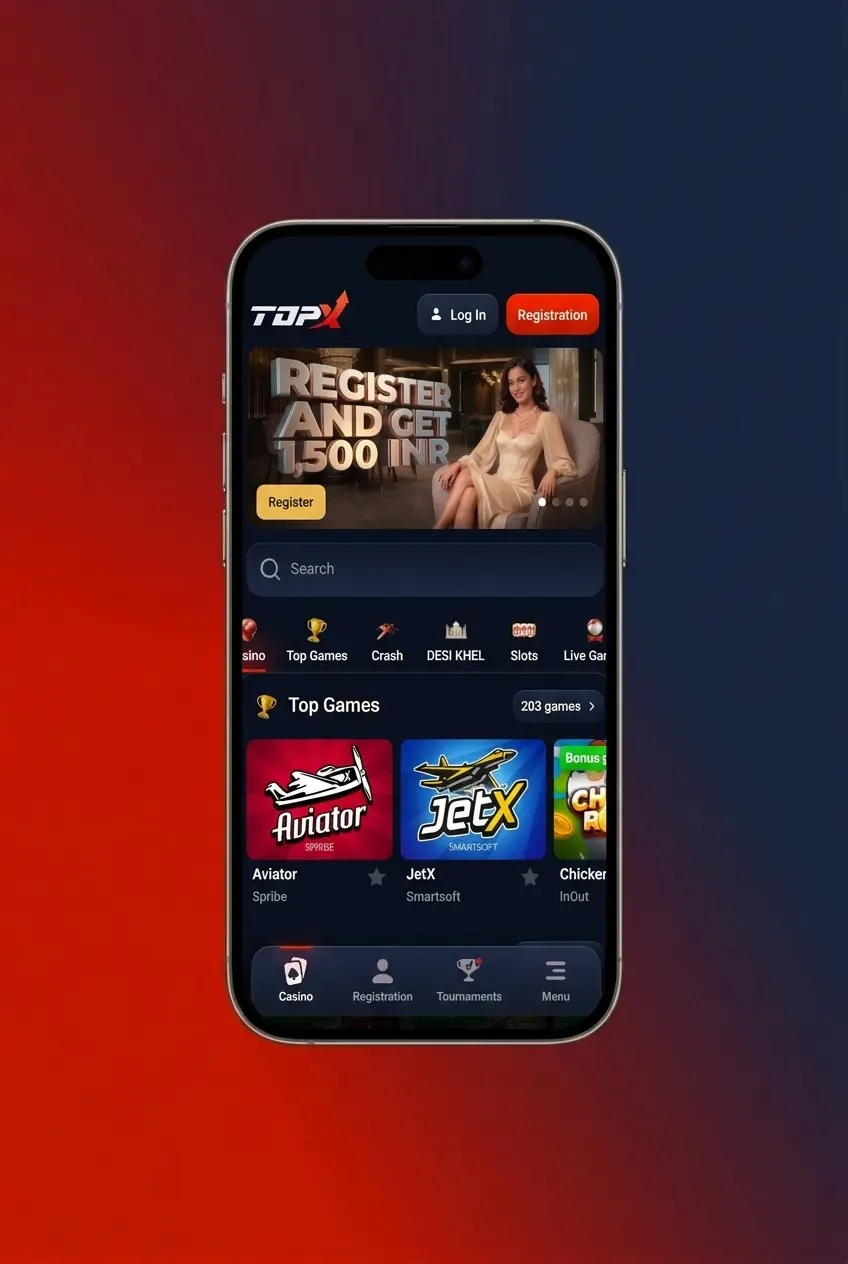 TopX mobile app promo code activation steps on Android and iOS for Indian users using UPI or Paytm